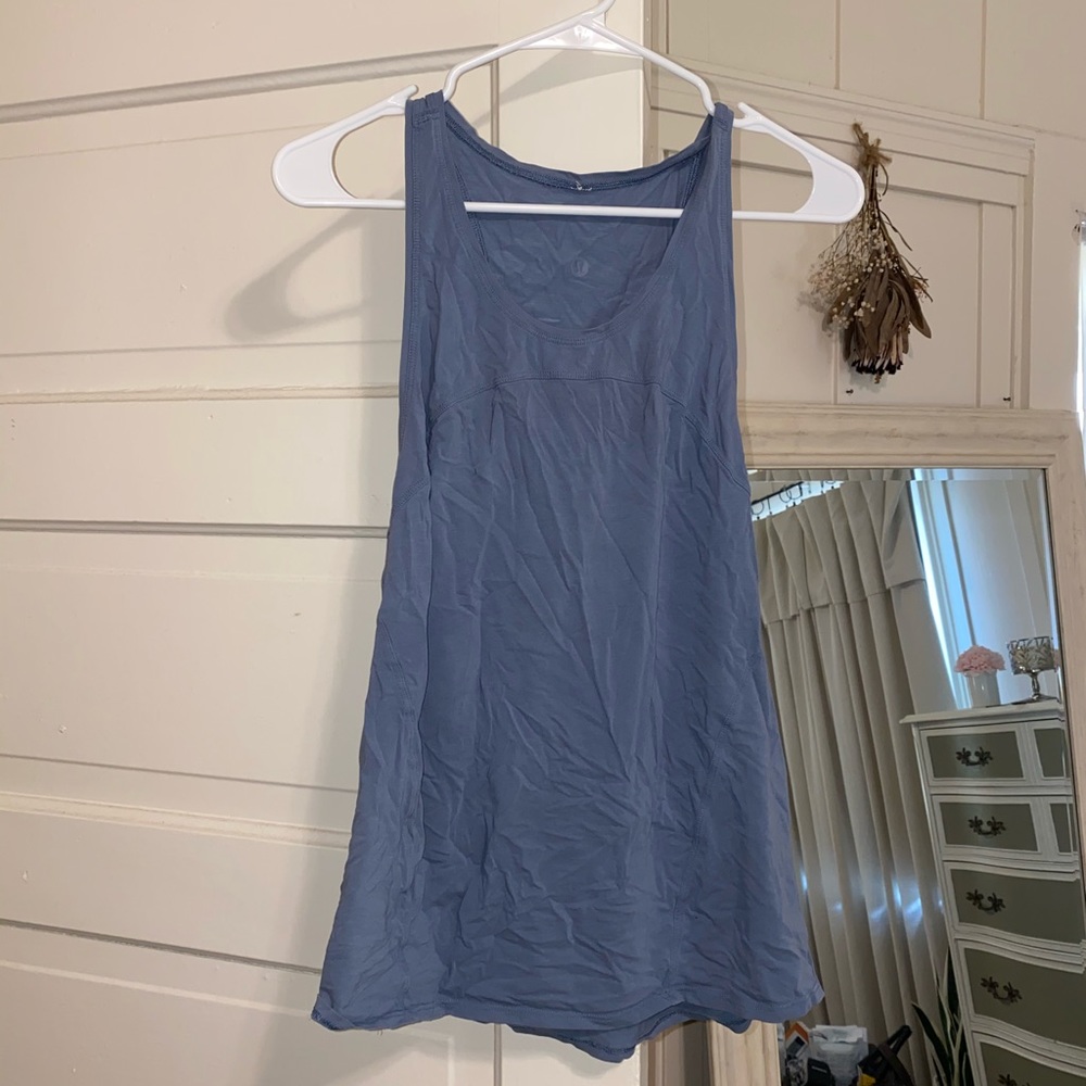 Loose Blue Lululemon Tank